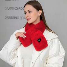 3-Heat Setting Washable Electric Heated Scarf, USB Powered Neck Warmer, Smart Temperature Control, Suitable For Men And Women, Warm Gift