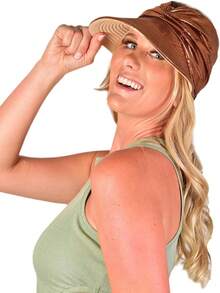 Women Beret Hats - Glossy Black - View 6