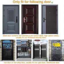 2 Packs Magnetic Wreath Hanger Wreath Holder Wreath Hanger Hook For Metal Front Door For Christmas Decorations - Black - View 3