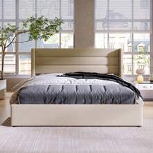 Bed Frames - Beige - View 1