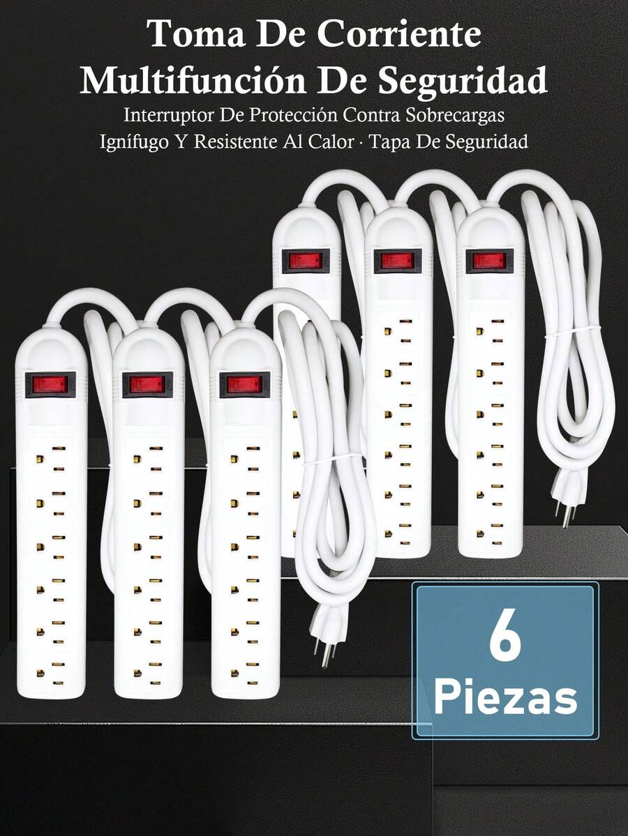 Electrical Sockets - PS014-6PIEZAS - View 1