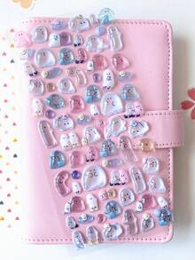 1pc Animal Decorative Sticker, Can Be Used To Decorate Stationery - one-size - View 21