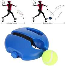 Entrenador de Tenis, autoestudio Entrenador de Base de Tenis Baseboard Rebound Ball Training Tool Entrenador de Pelota de Tenis Tennis Rebound Baseboard Durable(default) - Multicolor - Ver 5