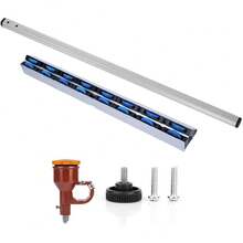 Cortador de tiras de vidrio profesional tipo Cortador de vidrio de alta precisión de 3-12 mm de espesor de corte Kit de cortador de vidrio de empuje de 60 para ladrillo vitrificado - 1 - Ver 3