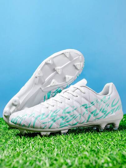 SAIBI Men's Football Shoes, Football Cleats, Training Sports Shoes Suitable For AG/FG Fields, Indoor/Outdoor, Women's Professional Sports Shoes, Lightweight Professional Sports Football Cleats, Men's Training Sports Shoes