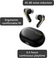 SoundPEATS Capsule3 Pro+ Audífonos Inalámbricos Hi-Res Audio con LDAC Altavoz xMEMS con Biodiafragma de 12 mm Cancelación Activa de Ruido 6 Micrófonos Modo Juego Diseño Antiviento - 1 - Ver 9