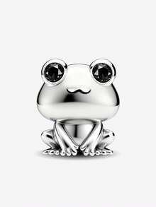 1个时尚青蛙珠吊坠，适合女士手链、手镯DIY饰品制作及日常配饰装饰，适合女孩佩戴 - 青蛙串珠 - 查看 2