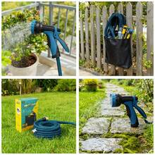 25/50/75/100FT Heavy-Duty Garden Hose, Non-Expandable, With 3/4 Inch Solid Brass Fittings, Leak-Proof Design, Durable Rubber Material, American Standard Thread - Ideal For Gardening, Cleaning, Forestry - 100ft - View 2