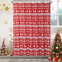 Plateaux et tapis d'arbre de Noël - Rouge - Voir 4