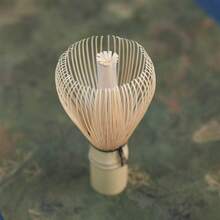 High-End, Light Luxury Bamboo Real Tea Whisk/Matcha Brush, Craft Tool, Japanese Style, White Bamboo Real