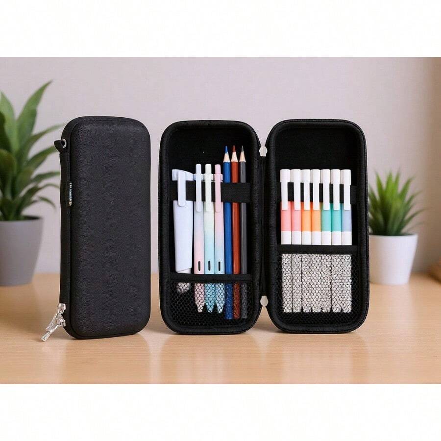 iDream365 Upgraded Hard Pencil Case Box - como en la foto - Ver 1