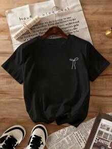 Áo nữ cỡ lớn kiểu dáng thường ngày, Áo mặc đi nghỉ mát, Áo mùa hè, Áo dễ thương, Áo thun in hình, Áo croptop, Áo nữ mùa hè, Áo nữ cỡ lớn mùa hè, Áo thun chữ có nơ, Áo kiểu nữ, Đồng phục cửa hàng nghỉ mát Ibiza, Áo khoác ngoài đi biển màu đen cho lễ tốt nghiệp - màu đen - Xem 5