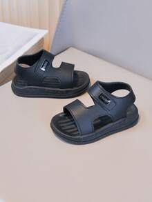 New Kids Casual Sandals, Soft Bottom Infant Sandals Suitable For Boys And Girls - Black - View 13