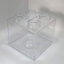 1pc Building Blocks Piggy Bank Coin Stacking Savings Bank, Coin Storage Tank Reward Coin Storage Box Gift, Packaged And Shipped At Random. Note: Minor Scratches May Occur During Transportation, Which Is Normal. If You Are Bothered By This, Please Do Not Purchase. - Multicolor - View 14