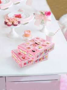 这款5件套12格DIY惊喜礼盒是一款趣味十足的情人节礼物套装。精致的粉色礼盒采用独特的镂空设计，内含12个小隔层，是情人节礼物、母亲节礼物、求婚礼物、婚礼游戏道具或派对游戏道具的完美之选。 - 彩色 - 查看 7