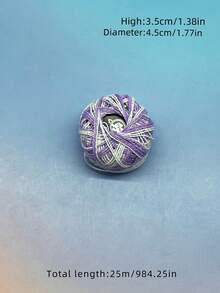 8g Colorful Dual-Tone Embroidery Thread Set | 8 Balls Of Pearl Cotton Thread | Size 8 Professional Grade Thread, Approx. 25m Length, Suitable For Hardanger Embroidery, Cross Stitch And Fine Crochet - Multicolor - View 16