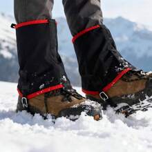 Non - Slip Ankle Gaiters - Waterproof Shoe Gaiters Sandproof Hiking Boots Shoes Leggings Outdoor Walking Climbing Running Snow Sand Rain Women Men Adults Travelers Adventure - inicial - Ver 3