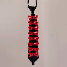 Gravata Artesanal, Gravata Borboleta Retrô Punk Rock, Rebite De Metal Brilhante, Pré-Amarrada.