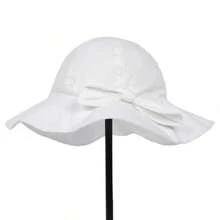 1pc Baby Girl Sun Hat, Toddler Summer Beach Hat, Wide Brim, UPF50+ - 1PC - View 16