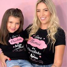 Camiseta Feminina Tal Mãe ou  Tal Filha Pacotinho da Mamãe.