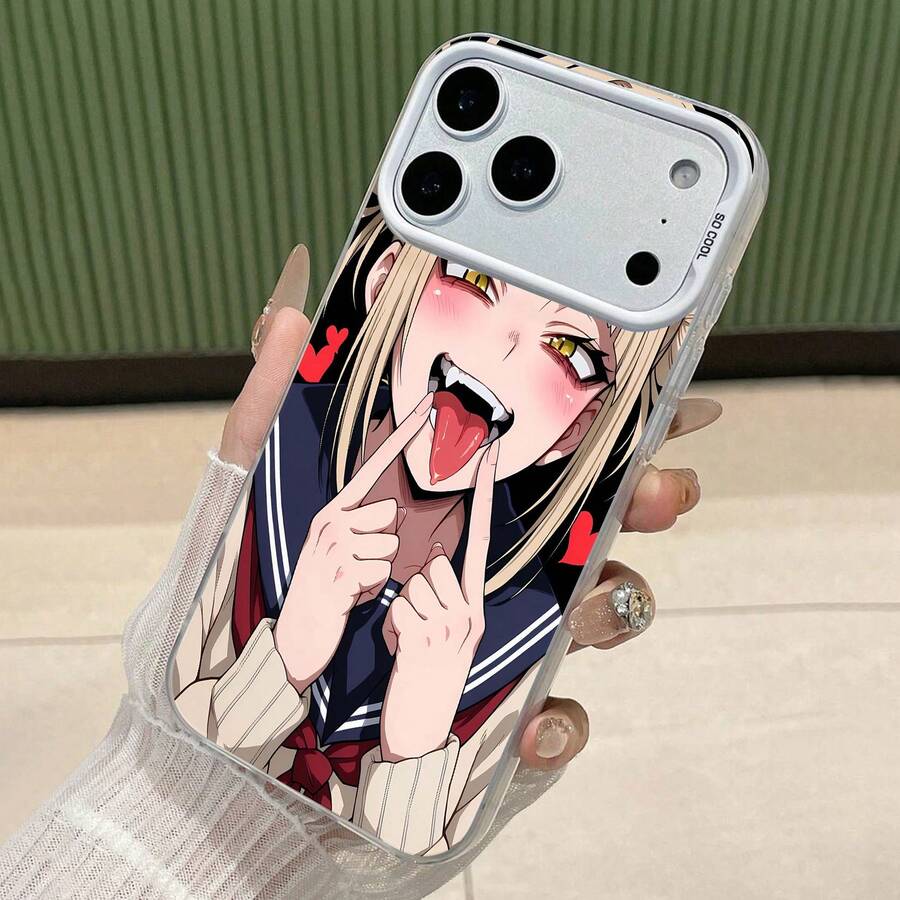 Funda para teléfono con espejo y diseño de corazón. Esta encantadora funda no solo le da un toque de estilo, sino que también funciona como espejo y es compatible con 17, 16 Pro Max, 15 Pro Max, 13 y 12. Fabricada en TPU resistente, garantiza protección contra golpes y caídas. Un regalo ideal para amigos, familiares o seres queridos en cualquier ocasión, como días festivos, cumpleaños y celebraciones especiales. - Blanco - Ver 1