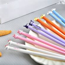 3双装三丽鸥可爱小猫咪、布丁狗筷子，高品质可爱旋律筷子、酷洛米筷子，适合家庭、餐厅、餐桌使用，设计可爱，趣味餐具，材质耐用，装饰筷子，新奇筷子，可爱爱好者的理想礼物