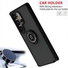 Support de téléphone magnétique invisible compatible avec iPhone 16 Pro Max, 11/12/13/14/15/16 Pro Max, S25/S22/23/24+, OPPO, VIVO, Redmi 13C+, Moto G, Redmi Note 13C/12/11 Pro et les coques Enjoy Phone.