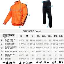 Mens 2 Piece Tracksuit Sets Casual Jogging Sweat Suits, Activewear - Black10 - View 11