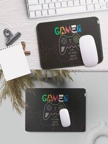 Alfombrilla de ratón para juegos, cubierta de escritorio, alfombrilla de ratón de mesa completa, base de goma antideslizante XXL, con bordes cosidos, adecuada para el hogar, la oficina y el escritorio (gamepad de una mano) - Multicolor - Ver 6