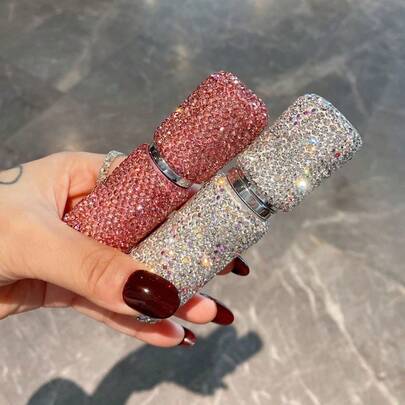 10毫升旅行装，可重复灌装。砖形香水瓶、分装瓶、密封喷雾瓶和化妆水瓶（水晶装饰+旋转机关枪），节省空间，方便携带，美观大方。