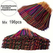 25/86/196支混合香型竹香，包含玫瑰、薰衣草、茉莉、樱花等多种香味。适用于家居香氛、冥想、瑜伽、阅读，尤其适合圣诞节、复活节、感恩节、居家及工作放松等场合。