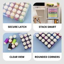 40 Pieces Sponge Daubers With Storage Case - Applicator For Stenciling, Sponging, And Detailed Effects - Multicolor - View 4