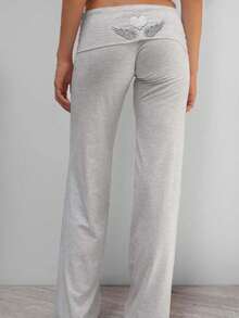 .Women's Lace-Up Lace Cake-Back Dress Stylish And Sophisticated Women's Wear Perfect For Dates, Parties, And Everyday Wear - 灰色 - 查看 3