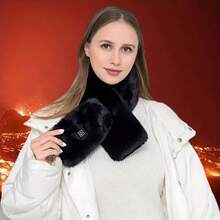 3-Heat Setting Washable Electric Heated Scarf, USB Powered Neck Warmer, Smart Temperature Control, Suitable For Men And Women, Warm Gift