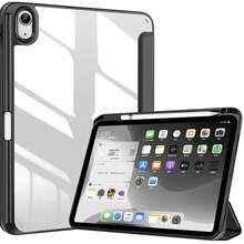 Hybrid Slim Case Compatible With Ipad (A16) 11th Generation 11 Inch (2025), IPad 10th Generation 10.9 Inch (2022) - Shockproof Cover With Clear Transparent Back Shell & Pencil Holder, Pink - Multicolor - View 45