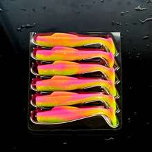 Soft Lure TPE Floating Soft Lure T-Tail Soft Worm Soft Fish Bait Bionic Fish Bait Lure Fishing Soft Bait High Elasticity
