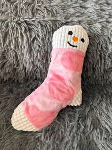 6pcs/1pc Soft & Durable Pet Treat Hiding Toys, Plush Scented Squeaky Puzzle Toys For Dogs & Cats, Interactive Boredom Relief Chew Toys, Durable Slow Feeder Puzzle Toys - Multicolor - View 5