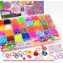 2700+/1600+/600+ Pc Rubber Band Bracelet Making Kit - Random Color Woven Bracelet Craft Kit, Birthday Party Creative Gift, Art & Craft Set, Includes Weaving Tools, Women Beginner Jewelry Making Supplies - Multicolor - View 11