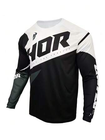  Camiseta de manga larga de motocross DONUTFOX 2025 para carreras de bicicletas de montaña, motocicletas y bicicletas de descenso