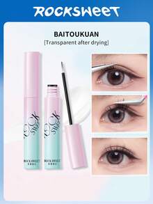 ROCK SWEET 睫毛胶水 - 持久、速干、不刺激、防水防汗，打造自然牢固的睫毛效果 - 無色 - 查看 8