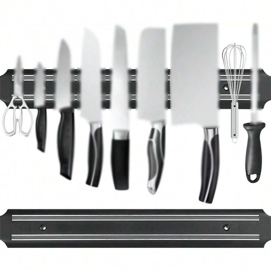 Magnetic Knife Holder For Wall | Magnetic Knife Rack For Tools And Knives | Bar Knife Magnets For Walls, Multipurpose Magnetic Knife Strip Kitchen Knife Holder For Storage Kitchen Garage Studio Tool - Multicolor - View 1