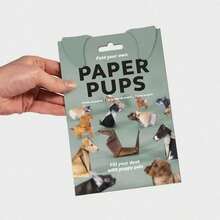 50pcs Mixed DIY Paper Folding Cats, Paper Folding Dogs Origami Animals Paper Cats Origami Hobby Set, Suitable For Daily Life, Desktop, Bedroom Decor, Halloween, Christmas And Other Occasions - Multicolor - View 7