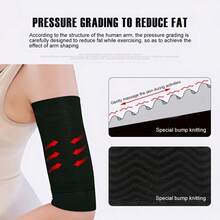 1 Pair Compression Leg/Arm Sleeves, Unisex Scar Cover Wrist Support, Lightweight Elastic Arm Sleeve, Elbow Sleeve, Solid Color Compression Ice Sleeve, Anti-Sprain & Thrombosis Elastic Arm Sleeve Summer,Gloves,Party - A - View 5