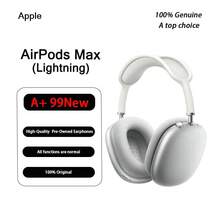 Used Apple AirPods Max (Lightning) 99 new, wireless Bluetooth headphones, active noise-cancelling headphones, over-ear headphones - 白色 - 查看 9