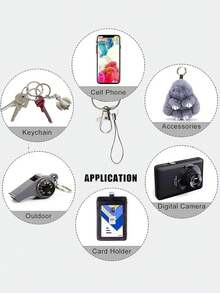 1条自闭症教育挂绳，带证件套，自闭症意识钥匙扣，带竖式证件套和拉链证件袋，非常适合教师和护士使用。