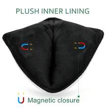 1pc Elegant Embroidered PU Magnetic Closure Golf Putter Cover, Protective Golf Club Head Cover For Women - Multicolor - View 7