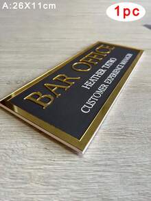 Customized 3D Acrylic Nameplate Or Wall Sign, Modern Salon Signage (With Stand), Commercial Signage, Commercial Nameplate, Spa, Clinic, Hotel Suite, Office Acrylic Nameplate, Room Number, Bathroom Sign, Custom Commercial Nameplate With Card Clip: Office, Clinic, Hotel Commercial Nameplate, Can Be Hung On The Door, Customized Office Nameplate: 3D Corporate Plaque, Beauty Salon Or Clinic Nameplate - Nhiều màu - Xem 16