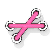 Nhãn dán xe hơi thiết kế dây giày 3D - Decal đen sáng tạo cho cản trước, hình dạng bất đối xứng thể thao tự dính, phụ kiện ngoại thất ô tô để nâng cao phong cách xe - Nhiều màu - Xem 5