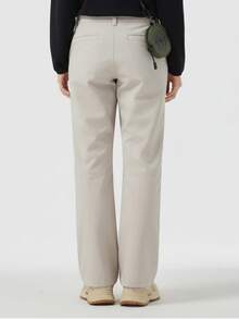 CAMEL CROWN 女士户外软壳裤，防风防水宽松徒步裤 - 冰晶灰 - 查看 8