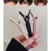 3pcs Minimalist Matte High Crown Volumizing Hair Styling Clips, Root Lift Clamps, Seamless Duck Bill Hair Clips, Bangs Hair Clips ,Hair Styling Kit ,Hair Tool Kit